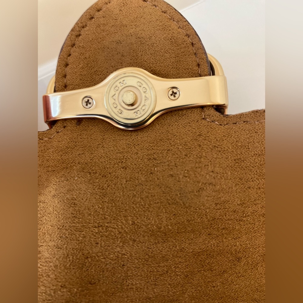 Coach Morgan Crossbody In Signature Canvas Pink With Snake Embossed Leather - Picture 11 of 11
